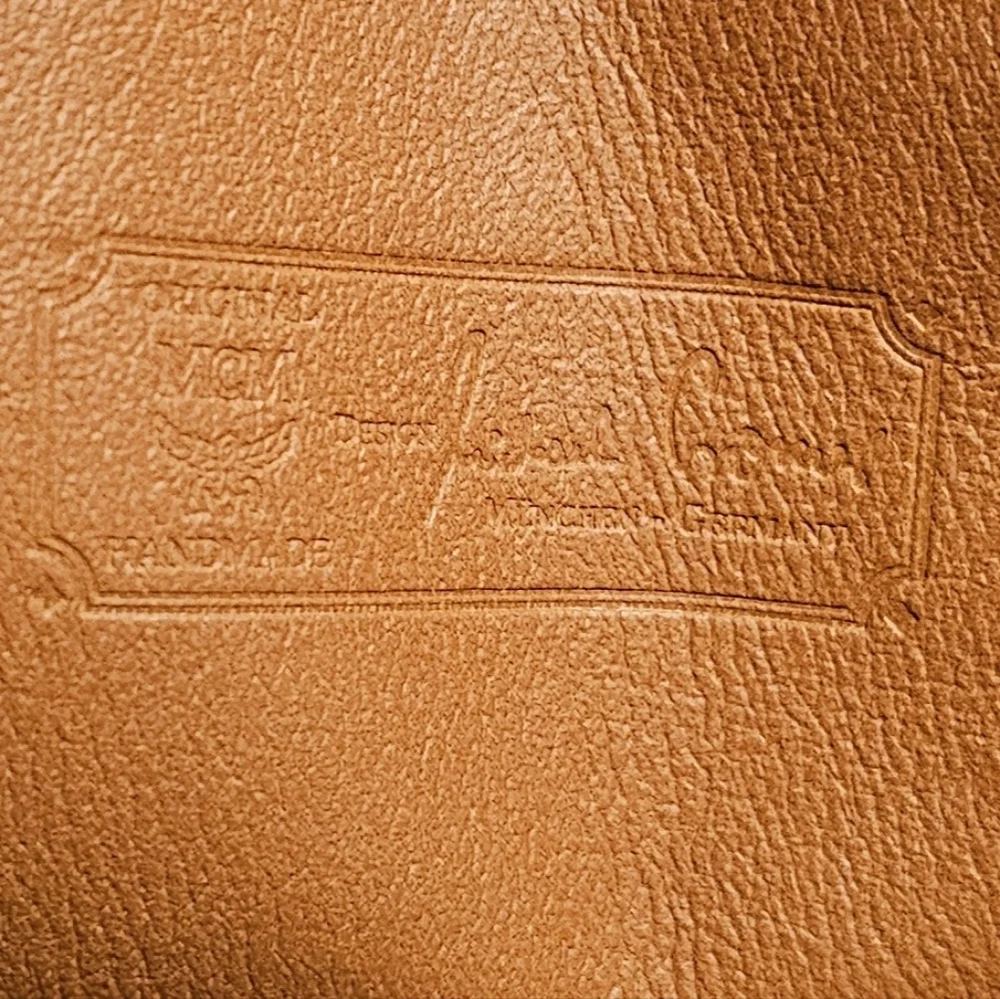 MCM Brown Leather Clutch Bag - Picture 14 of 15